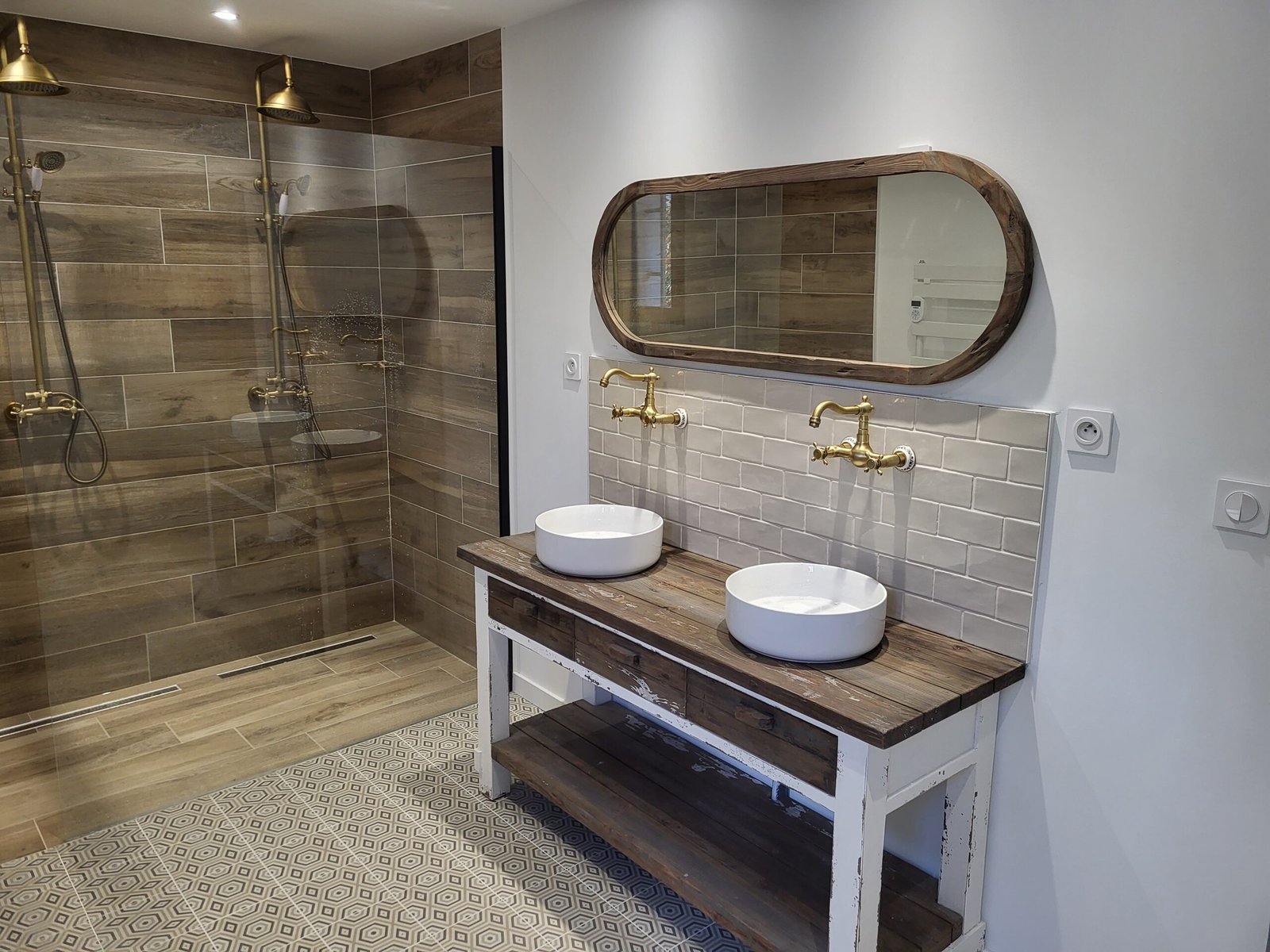 Création d'une salle de bains sur mesure Fontaine-la-Mallet