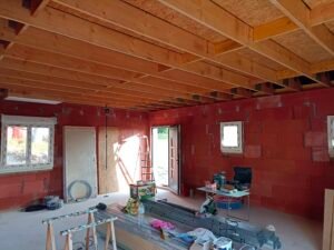 Chantier de rénovation d'un cabinet médical à Équemauville 14