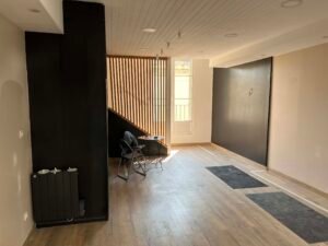 Chantier avant rénovation d'un café boutique Le Havre
