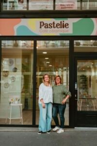 Aménagement d'un café boutique Pastélie Le Havre