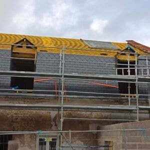 Rénovation d'une toiture en ardoise Le Havre