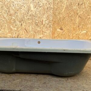 Baignoire rectangulaire blanche